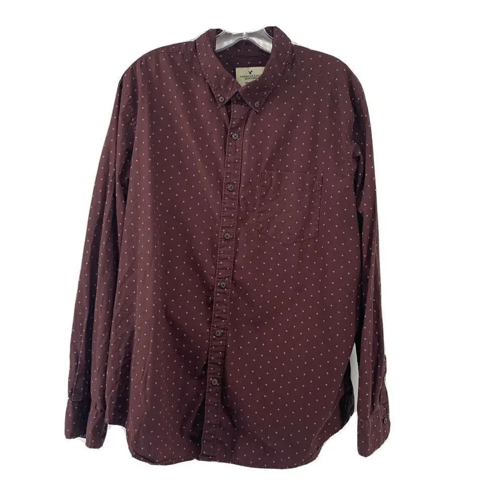 American Eagle Seriously Soft Button Up XL